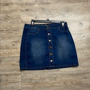 Jean skirt